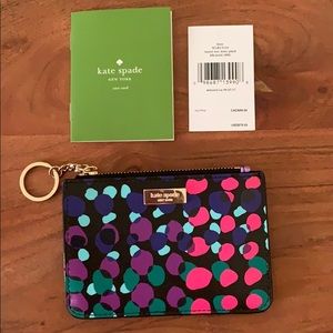 Kate Spade Bitsy Card Case w/ Key Ring